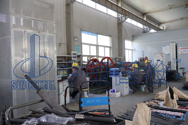 中鋼國檢金屬檢測所檢測現(xiàn)場