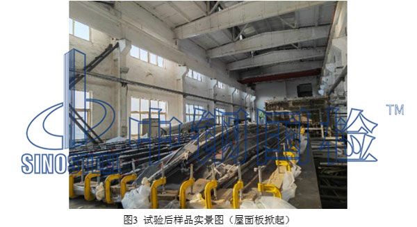 試驗(yàn)后樣品實(shí)景圖